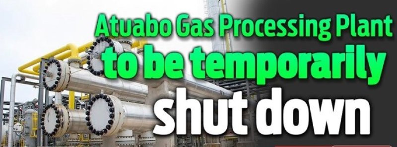 Atuabo Gas Plant to shut down for maintenance work