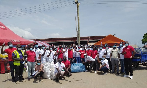 Teshie: Coca-Cola marks 25th-anniversary with recyclables buy-back