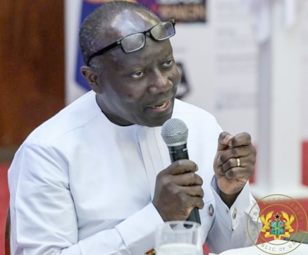 Mr Ken Ofori- Atta, Minister of Finance