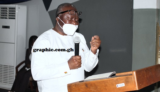 Mr Ken Ofori- Atta, Minister of Finance