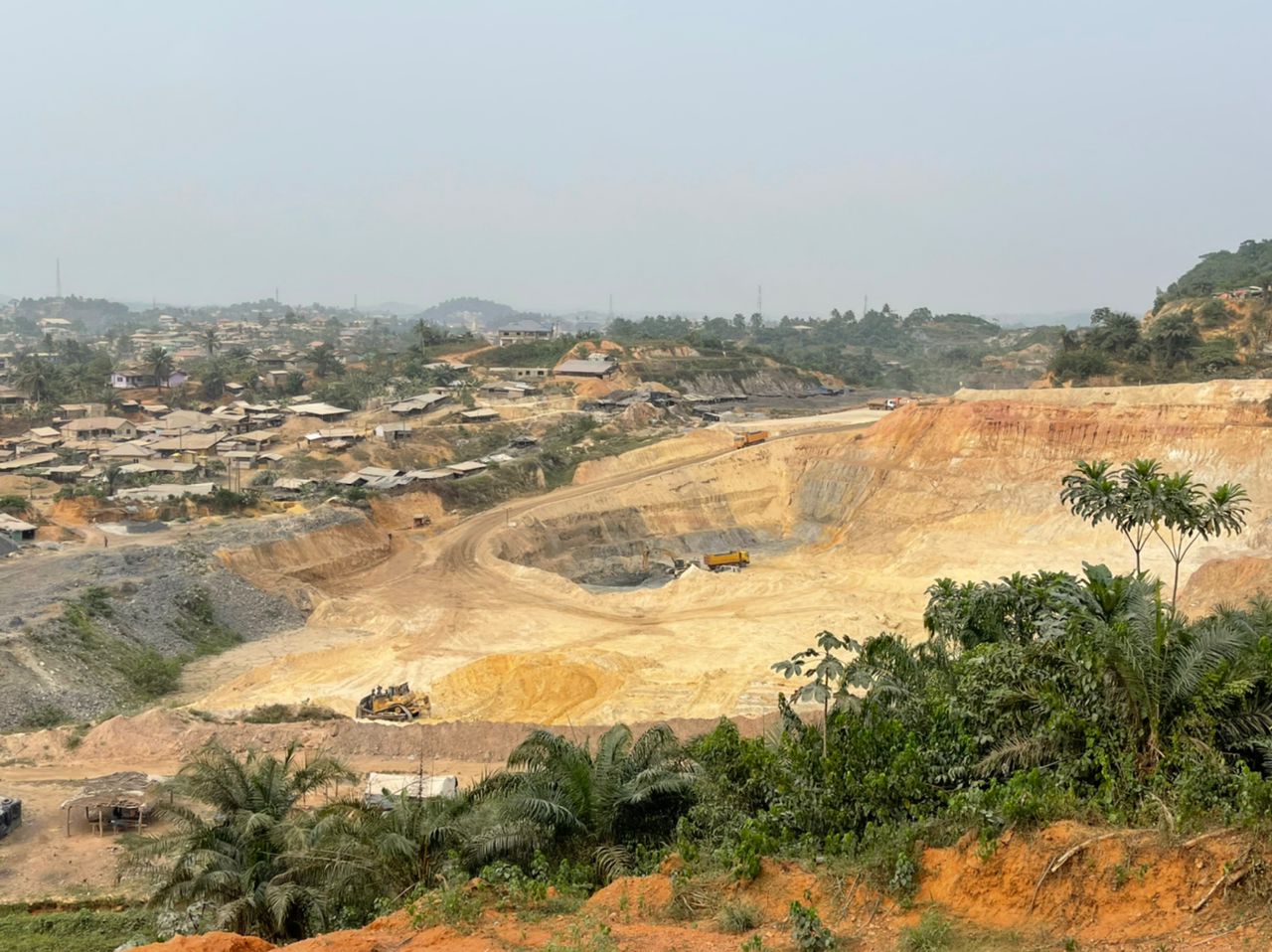 Turnaround of Bogoso Prestea Mine on course: Injects $25 million capital in 2022. Picture shows one of the open pits of the mine at Prestea in the Western Region. PICTURES BY ENOCH DARFAH FRIMPONG