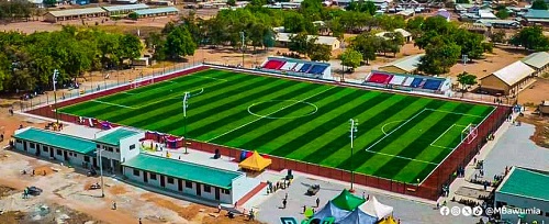 "This is the best I have seen" - VP Bawumia commends Wembley Construction for Nalerigu Sports Complex