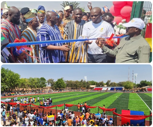 Dr. Bawumia inaugurates Sports Complex in Nalerigu