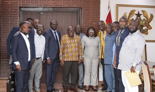 GFA boss seeks review of alcoholic beverage sponsorship ban in meeting with Prez Akufo-Addo