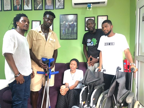 Right To Live Foundation spreads donates jerseys, wheelchairs, and clothes to Toloba Group