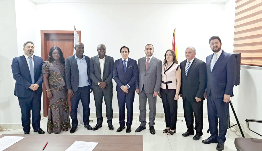 Members of the Ghana National Chamber of Commerce and the delegation from the Federation of Chambers of Commerce, Industry and Agriculture in Lebanon