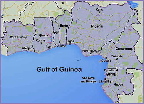 Piracy in the Gulf of Guinea, raging global concern