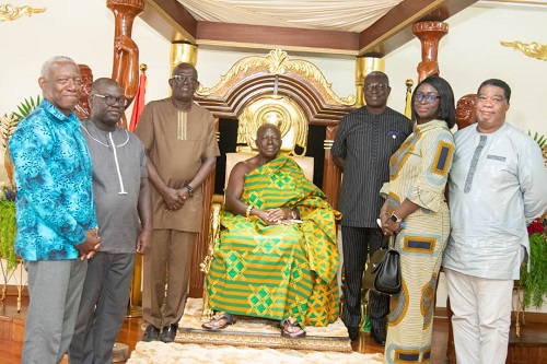 Ghana Golf Association introduces new Executive Council to Otumfuo