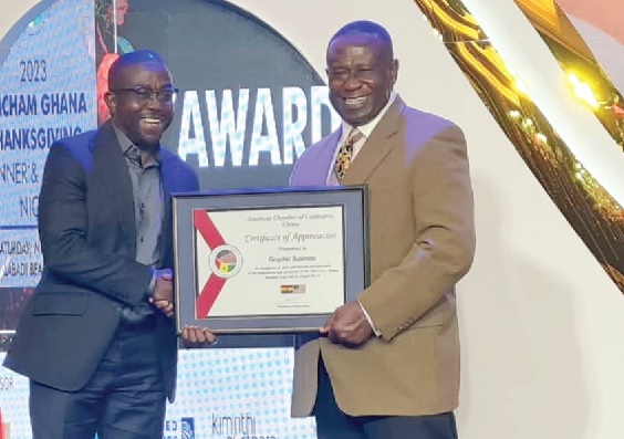 AMCHAM Ghana honours Graphic Business