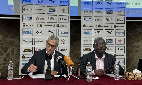 Ghana Black Stars coach Hughton names 27-man squad for AFCON 2023