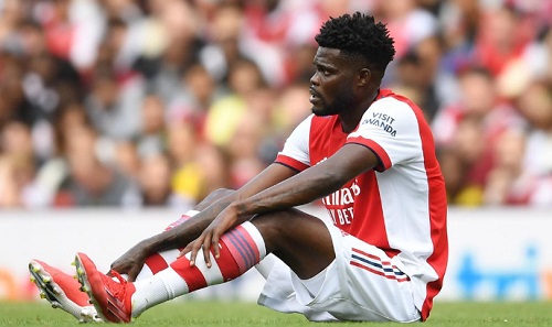 No Partey again! Arsenal & Ghana star misses UCL clash against Sevilla