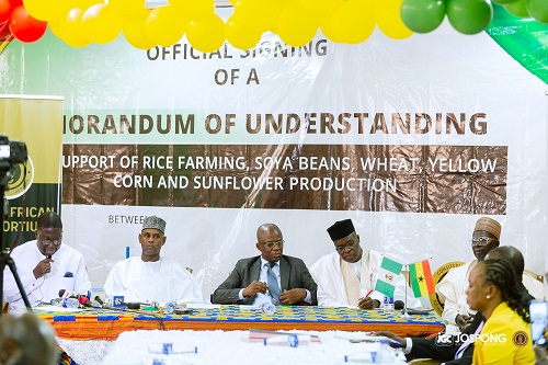 Jospong Rice project: Jospong Group signs agreement with EGTA Investment of Nigeria