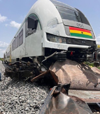 Truck parked on the Tema-Mpakadan railway line caused the train accident - Police