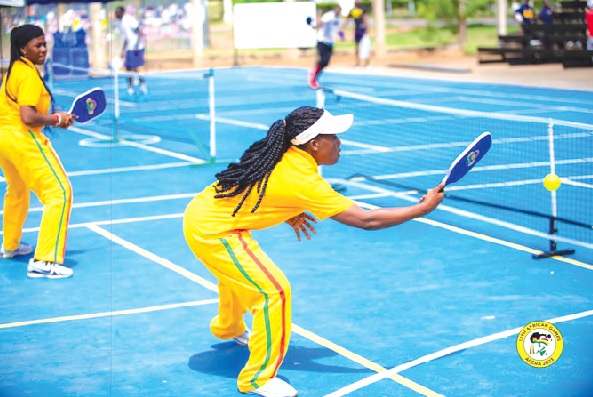 Pickleball made its debut at the continental stage as an exhibition sport at the recent African Games in Accra