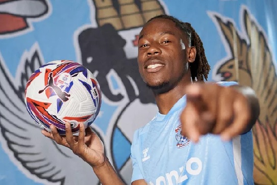 Coventry City Completes Signing Of Black Stars Forward Brandon Thomas Asante Graphic Online