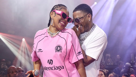 Ashanti and Nelly are parents to a baby boy