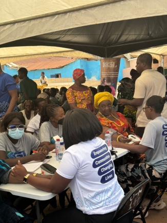 KGL Foundation holds health screening at Adukrom