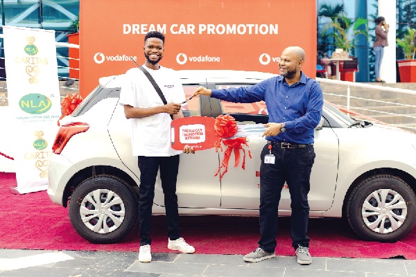 Vodafone Ghana wraps up 10th cycle of Dream Car Promo Graphic