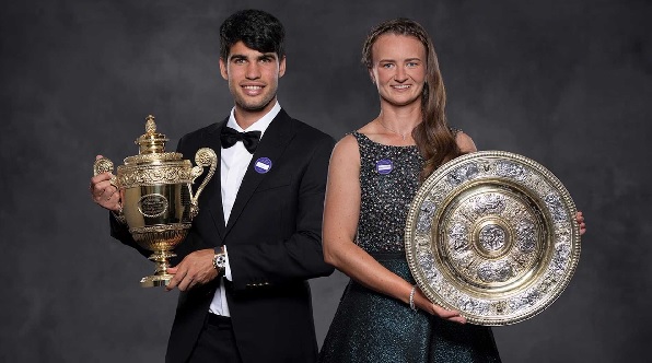 PHOTOS: Carlos Alcaraz, Barbora Krejcikova Sparkle At Wimbledon ...