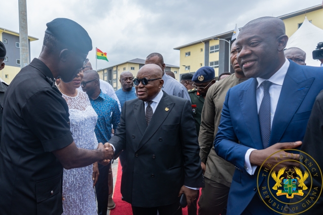 320 new housing units at Tesano handed over to Ghana Police Service ...