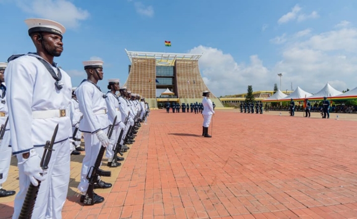 Navy hands over Jubilee House guard to Ghana Air Force - Graphic Online