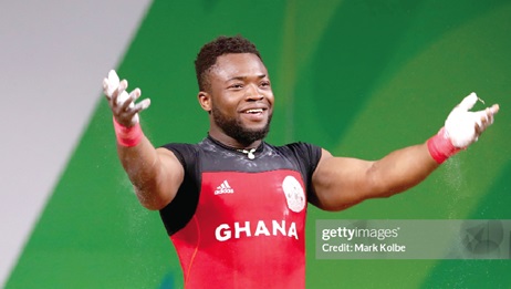 Christopher Forrester Osei -- Competes in the Men’s 102kg event