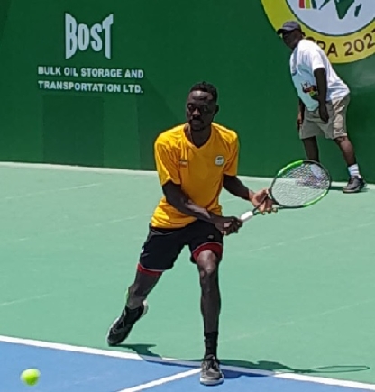 Tennis: Issac Nortey sets sight on medal for Ghana 