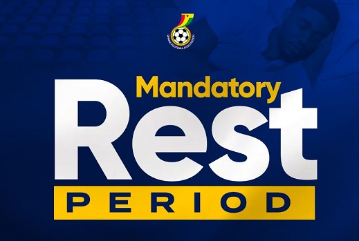 GFA sets mandatory rest period for clubs