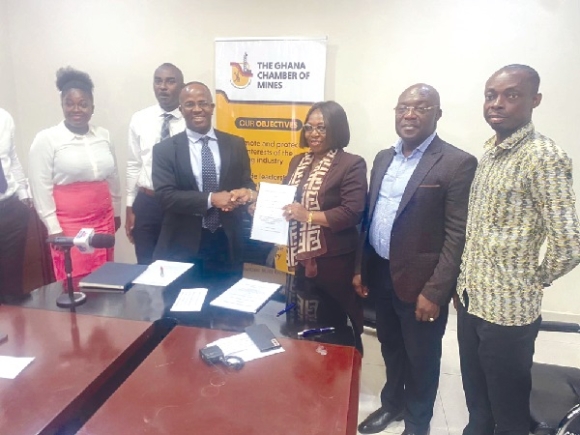 Chamber of Mines, UMAT sign MoU to boost gold recovery