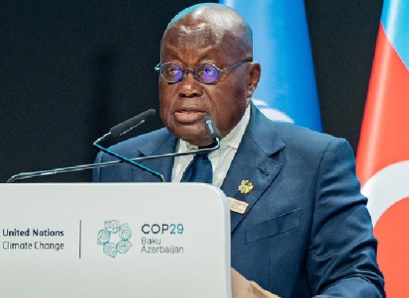 Climate Change: Akufo-Addo demands immediate solutions at COP29