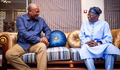 Nigeria's President Tinubu Congratulates Ghana's President-elect Mahama