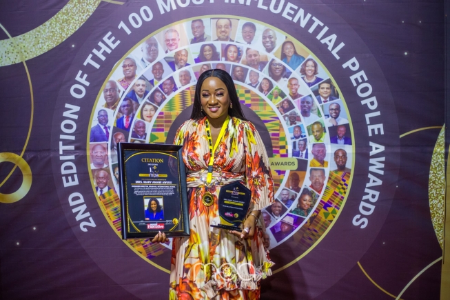 Mary Anane Awuku honoured among 100 Most Influential Ghanaians of 2024  