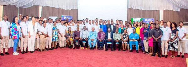 Participants and facilitators after the training workshop