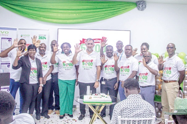 Vivo Energy Ghana celebrates outstanding safety milestone 