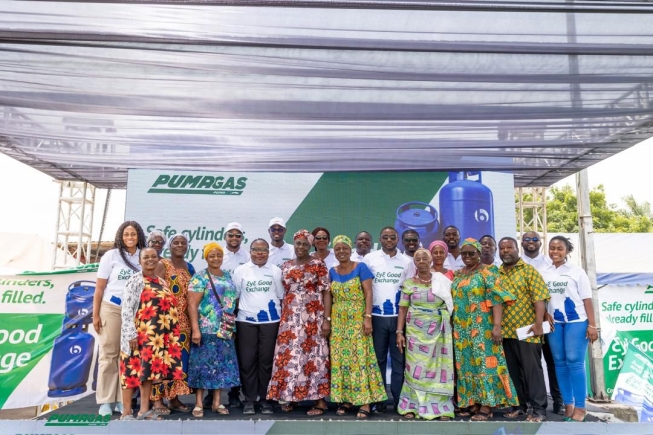 Puma Energy Ghana engages market women on LPG safety and accessibility