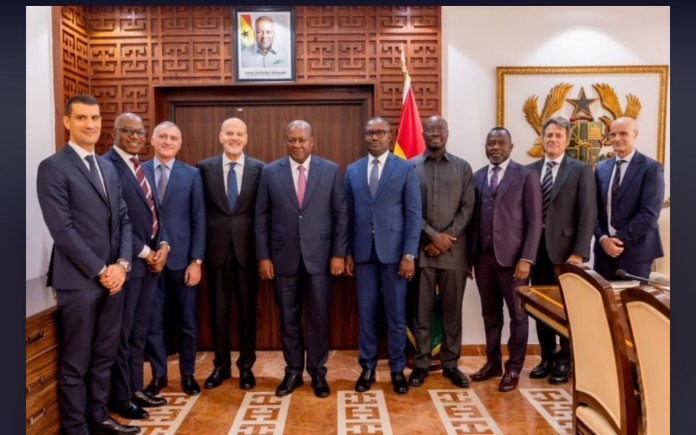 President Mahama and Eni CEO discuss energy and development in Ghana