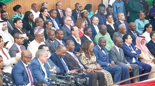 Some members of the Diplomatic Corps