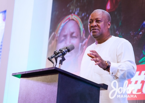 Church must take the lead in Ghana’s moral and economic revival – Mahama