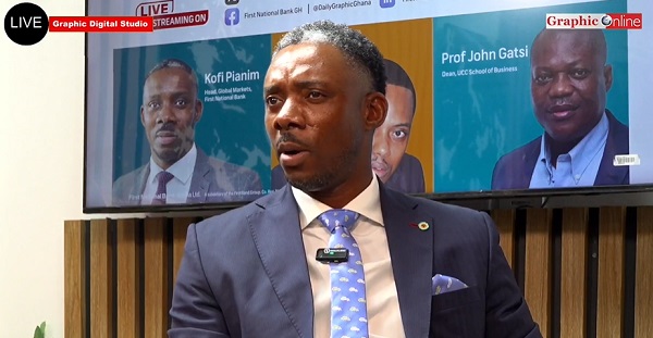 Kofi Pianim, Head of Global Markets at First National Bank