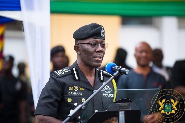 George Akuffo Dampare, outgoing Inspector-General of Police