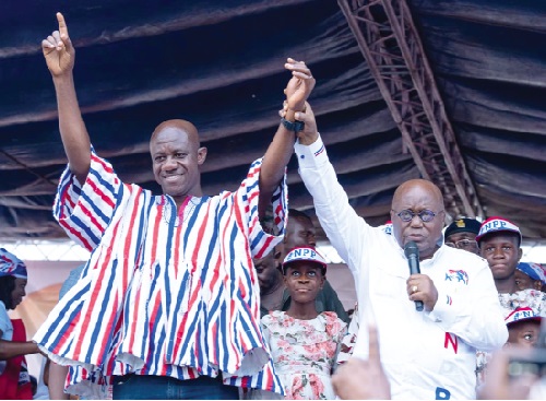 Battle for supremacy: Akufo-Addo, Mahama storm Assin North - Graphic Online