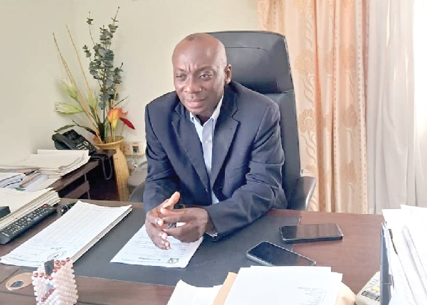 The Director-General of the NRSA, David Osafo Adonteng