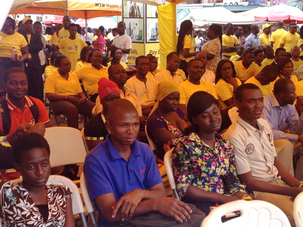 A section of attendants at the event