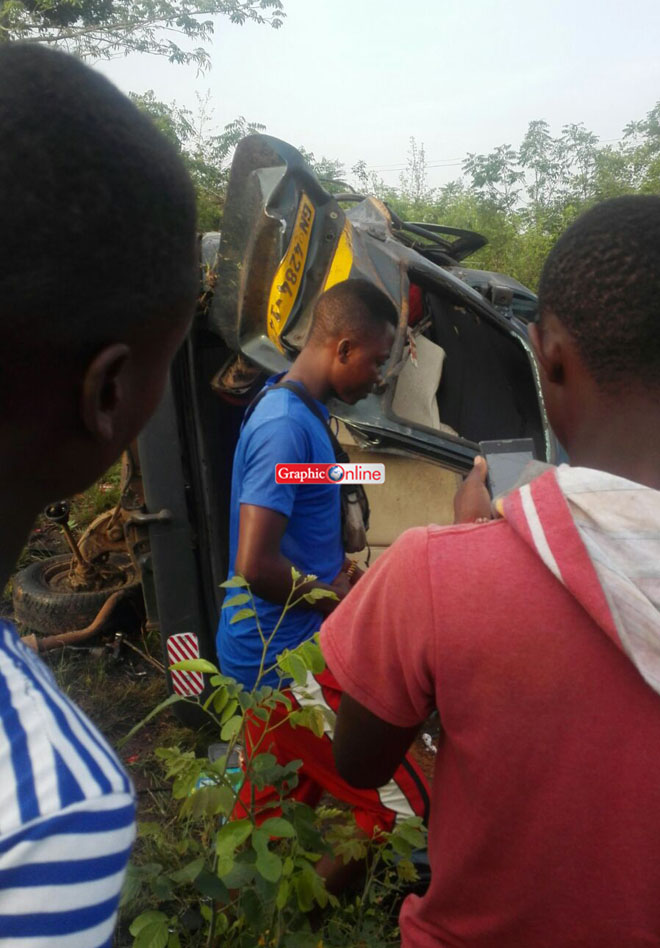 Two reported dead in Asutuare junction accident (photos) : (Updated ...