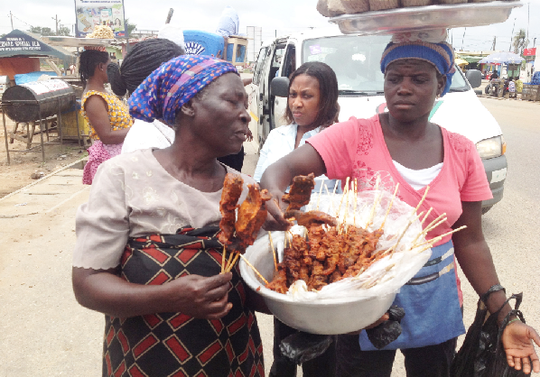  Ante Abena Anyemfi can no longer boast of bush meat kebab as a lucrative business