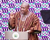 President John Dramani Mahama, delivering the State of the Nation address. Picture: ELVIS NII NOI DOWUONA