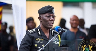 George Akuffo Dampare, outgoing Inspector-General of Police