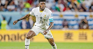 Thomas Partey-- Returns to the Black Stars after a long injury break