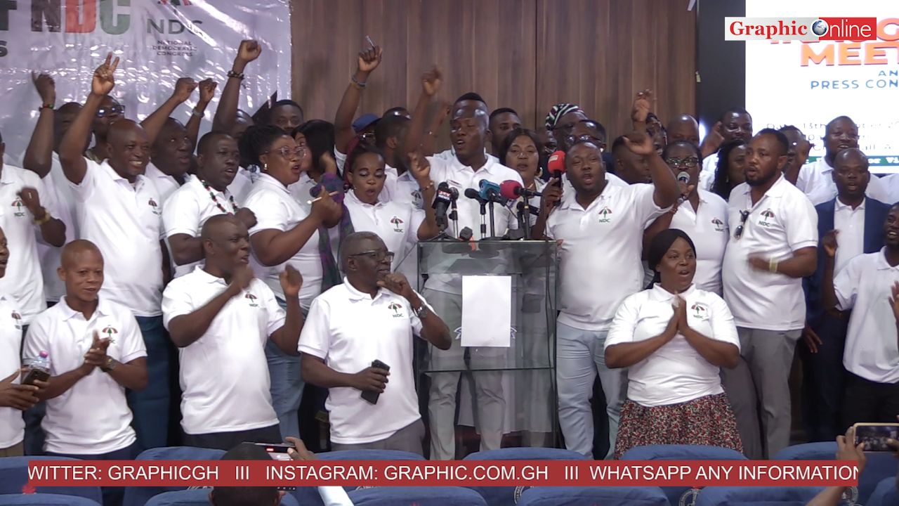 NDC Pledges Unity For 2024 Victory Graphic Online   NDC PLEDGE 